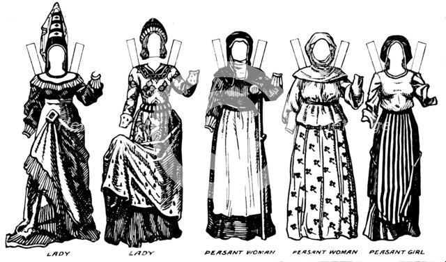'The Gallery of British Costume: The Dresses Worn In Richard III's Reign', c1934. Artist: Unknown.