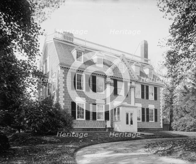 Lindens (Old Collins House), Danvers, Mass., The, c1902. Creator: Unknown.