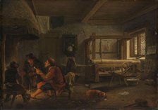 A Weaver's Workshop, 1652. Creator: Johannes Dircksz. van Oudenrogge.