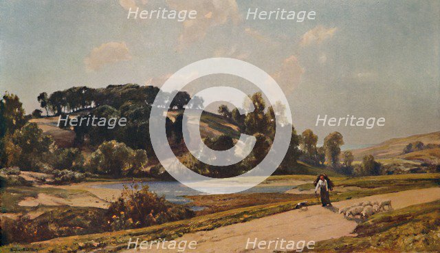 'The Road to the Sea, Equihen', 1927, (1935). Artist: Herbert Edwin Pelham Hughes-Stanton.