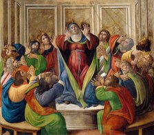 The Descent of the Holy Ghost, 1495-1505. Creators: Sandro Botticelli, Workshop of Sandro Botticelli.