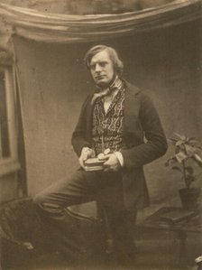 Self-Portrait, February 1852. Creator: Roger Fenton.