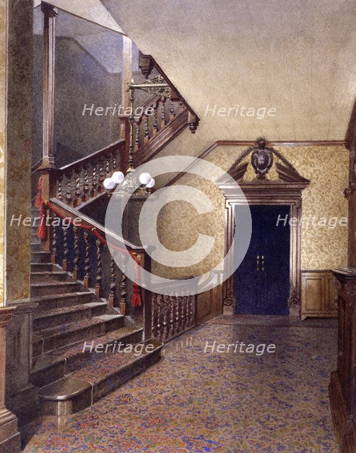 Tallow Chandlers' Hall, London, c1890. Artist: John Crowther