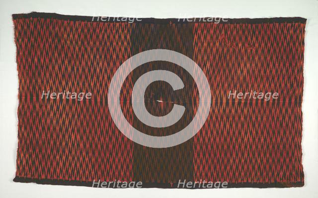 Saltillo Style Blanket/ Sarape, c. 1870. Creator: Unknown.