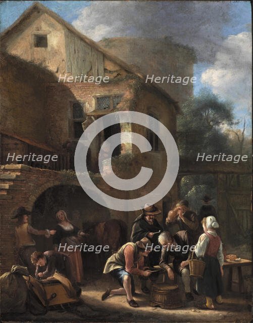 A Party of Peasants, between 1648 and 1650. Creator: Jan Steen.