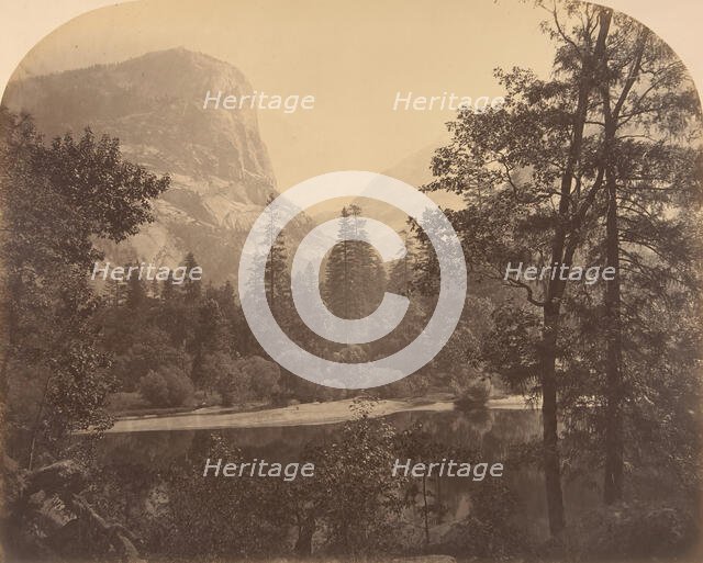 The Lake at the Foot of Half Dome, 1861. Creator: Carleton Emmons Watkins.