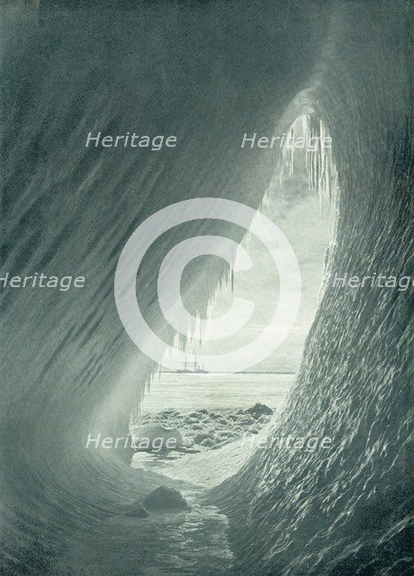 'The Arch Berg from Within', c1910–1913, (1913). Artist: Herbert Ponting.