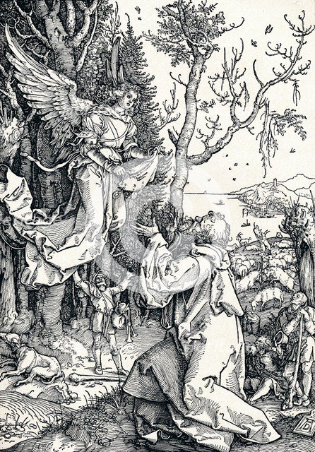 'Joachim and the Angel', 1506 (1906). Artist: Albrecht Durer.