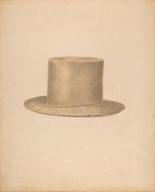 Man's Hat, c. 1939. Creator: Alvin Shiren.