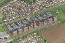 The former Bass Maltings, listed Grade II*, Sleaford, Lincolnshire, 2024. Creator: Robyn Andrews.