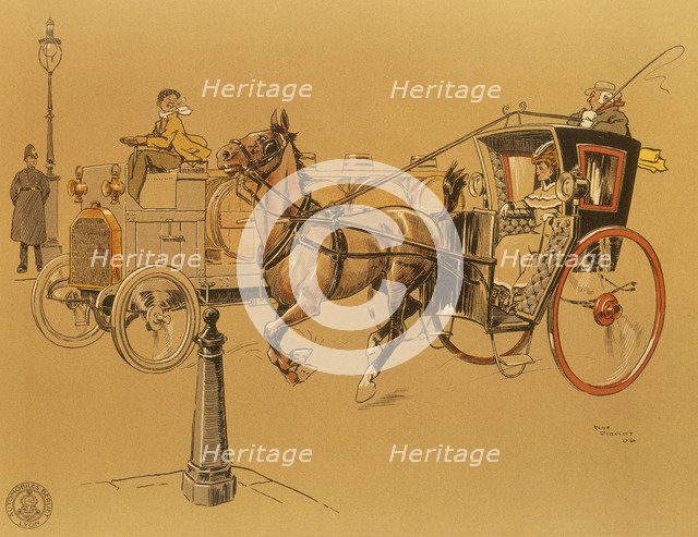 A Berliet lorry, 1906. Artist: Unknown