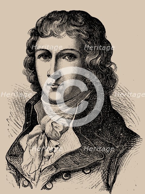 Louis Antoine de Saint-Just (1767-1794), 1889.