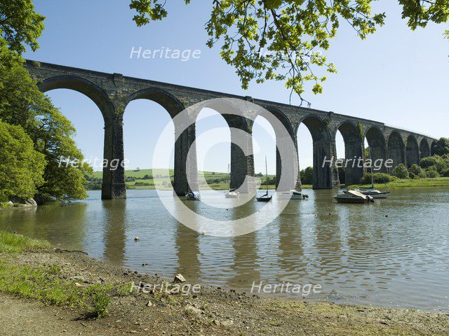 St Germans Viaduct, St Germans, Cornwall, c2007. Artist: Derek Kendall.