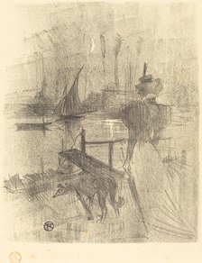 Adieu, 1895. Creator: Henri de Toulouse-Lautrec.