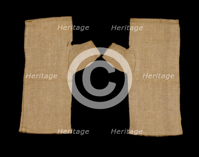 Mitts, American, second quarter 19th century. Creator: Unknown.