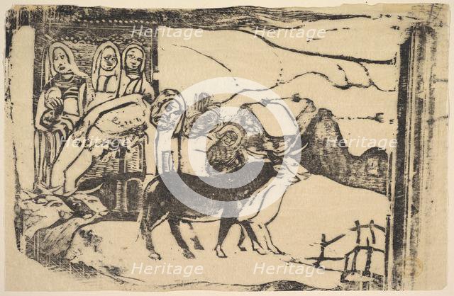 Le Calvarie Breton, 1898-99. Creator: Paul Gauguin.