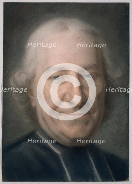 Portrait of Claude Charles Deschamps, 1779. Creator: Maurice-Quentin de La Tour.