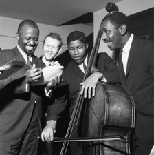 Junior Mance Trio, London, 1962. Creator: Brian Foskett.
