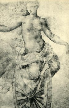 The goddess Fortuna, late 16th-early 17th century, (1943). Creator: Alessandro Allori.