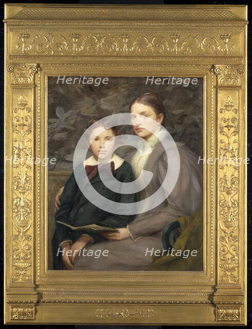 Mrs. William T. Evans and Her Son, 1895. Creator: Henry Oliver Walker.