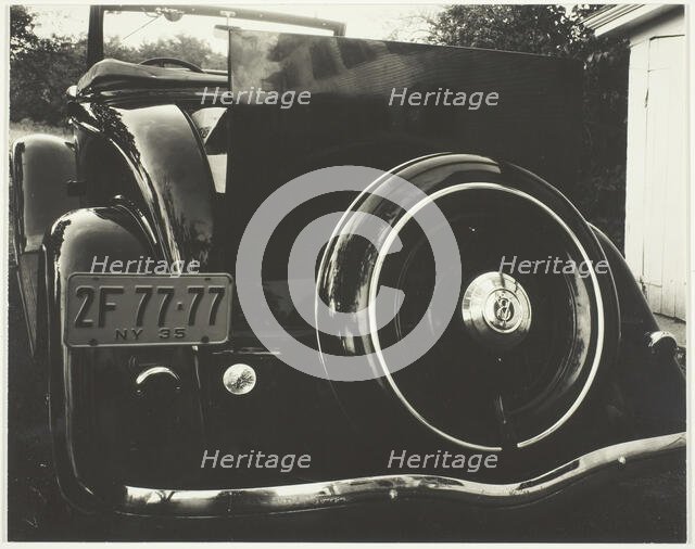 Car 2F-77-77, 1935. Creator: Alfred Stieglitz.