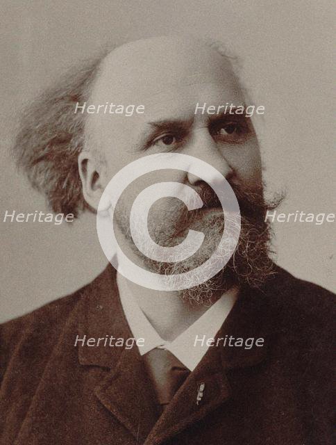 Portrait of the Composer Charles Lenepveu (1840-1910) , 1891. Creator: Photo studio J. Fontaine, Rouen  .