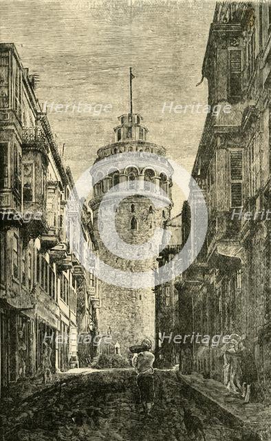 'Tower of Galata, Constantinople', 1890. Creator: Unknown.