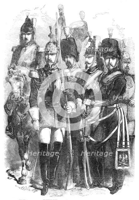 Cavalry of the French Imperial Guard, 1854. Creator: Unknown.