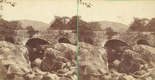 Pair of Early Stereograph Views of British Bridges, 1860s-80s. Creator: Unknown.