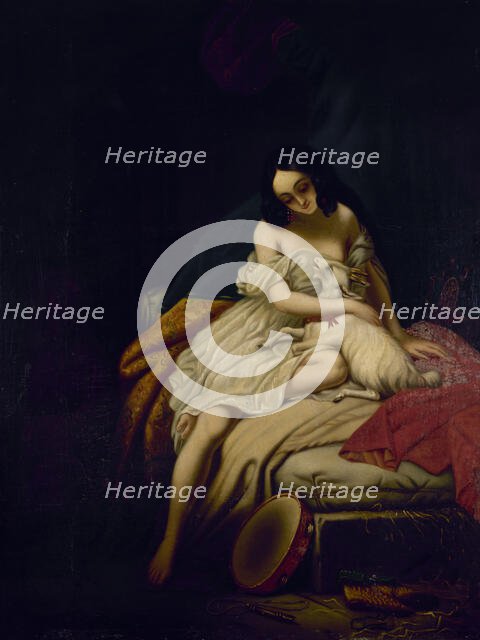 Esmeralda and her goat, after 1839. Creator: Unknown.