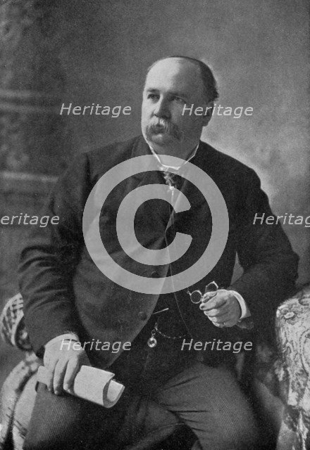 Garret Hobart, American politician, 1898. Artist: Unknown