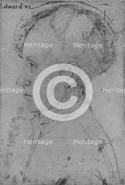 'Edward, Prince of Wales (Not by Holbein)', c1550-1599, (1945). Artist: Unknown.