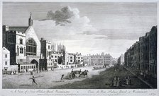 New Palace Yard, Palace of Westminster, London, c1750. Artist: John Boydell