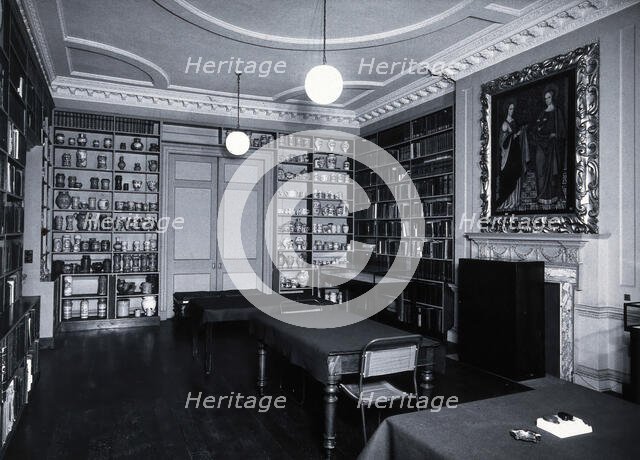 The Wellcome Historical Medical Museum, 28 Portman Square, London: the Library..., c1954. Creator: Unknown.