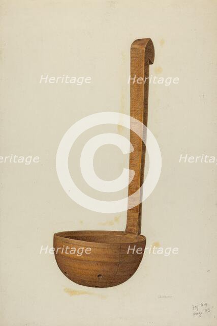 Strainer, c. 1941. Creator: Isidore Danziger.