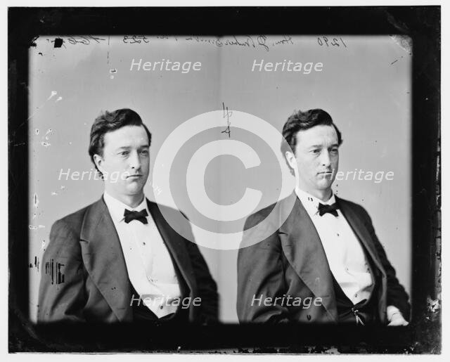 John Ambler Smith of Virginia, 1865-1880. Creator: Unknown.