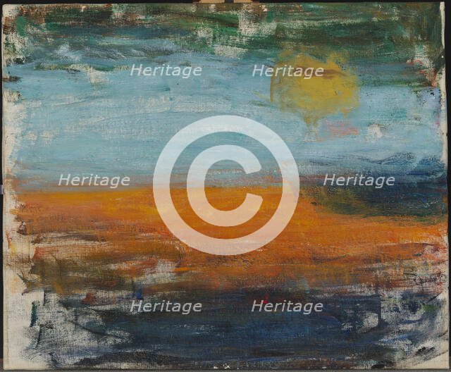 Red Sky in the Evening, 1940-1949. Creator: Carl Kylberg.