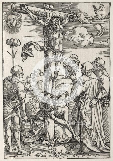 Christ on the Cross with Mary, St. John, Mary Magdalen and St. Stephen, 1505. Creator: Hans Baldung (German, 1484/85-1545).