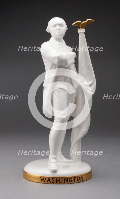 George Washington, Stoke on Trent, c. 1800. Creator: Minton.