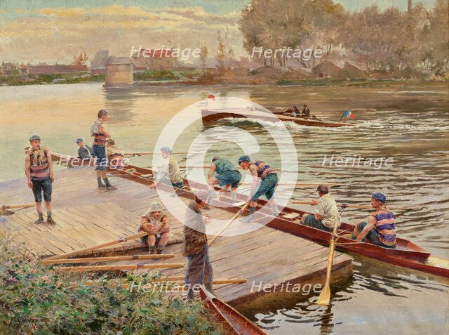 Landscape. Creator: Gueldry, Ferdinand Joseph (1858-1945).