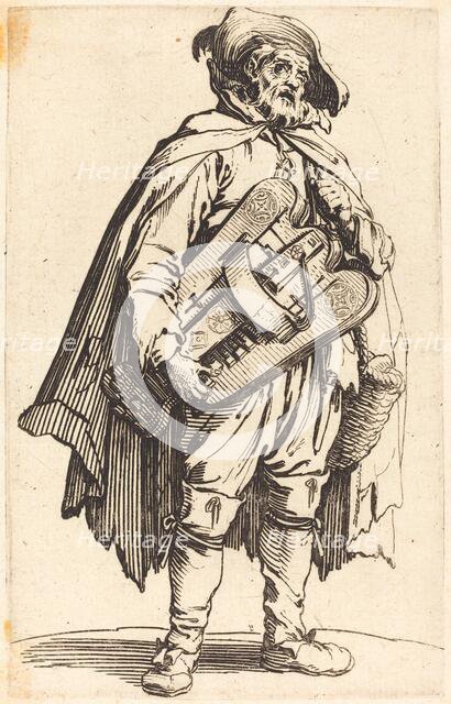 The Hurdy-Gurdy Player, c. 1622. Creator: Jacques Callot.