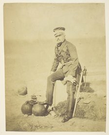 Sir Henry William Barnard (1799-1857), General, Chief of Staff; Taken at the Crimea, 1855. Creator: Roger Fenton.