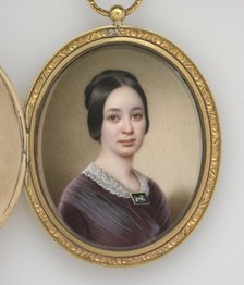 Varina Howell Davis, 1849. Creator: John Wood Dodge.