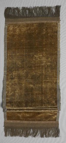 Length of Velvet, 1600s. Creator: Unknown.