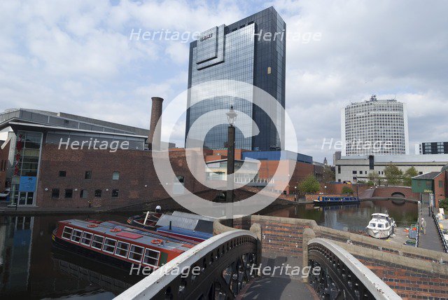 Birmingham, Canal, B'ham, 2009. Creator: Ethel Davies.