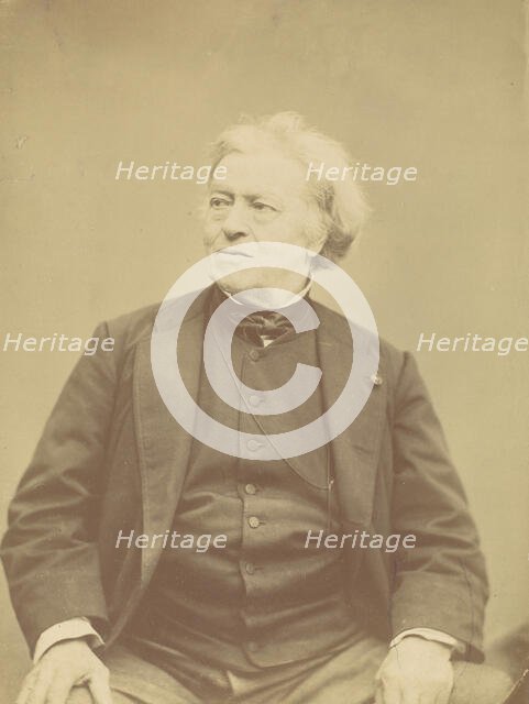 Jean Baptiste Camille Corot, 1870. Creator: Etienne Carjat.