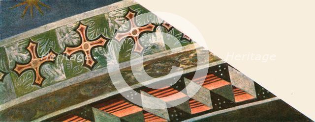 Decoration in the Basilica of Saint Francis, Assisi, Italy, (1928). Creator: Unknown.