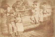 Newhaven Children, 1843-47. Creators: David Octavius Hill, Robert Adamson, Hill & Adamson.