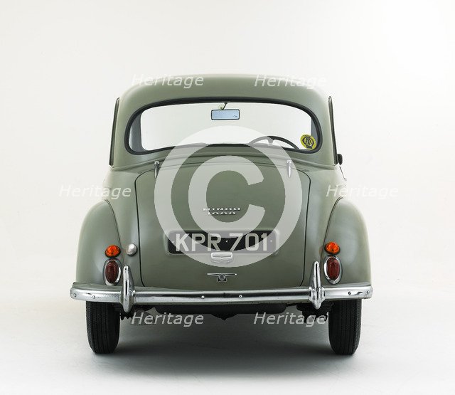 1957 Morris Minor 1000 Artist: Unknown.