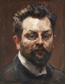 Self-Portrait, 1906. Creator: Slevogt, Max (1868-1932).